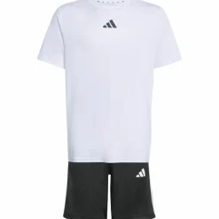 adidas Trainingsanzüge<· TRAIN ESSENTIALS 3 STRIPES white-black