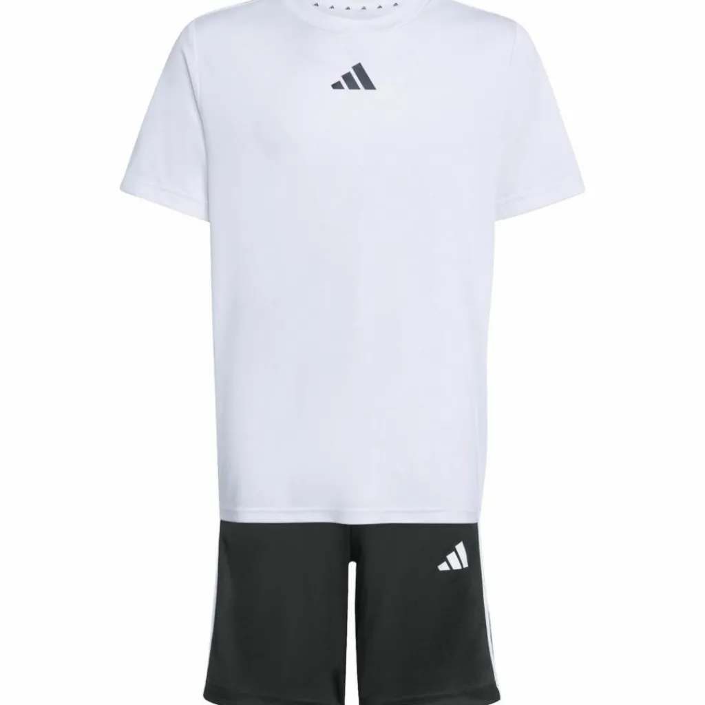 adidas Trainingsanzüge<· TRAIN ESSENTIALS 3 STRIPES white-black