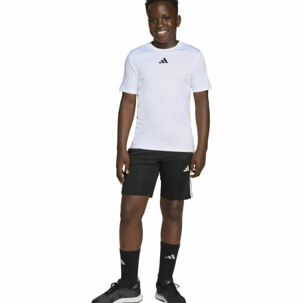 adidas Trainingsanzüge<· TRAIN ESSENTIALS 3 STRIPES white-black