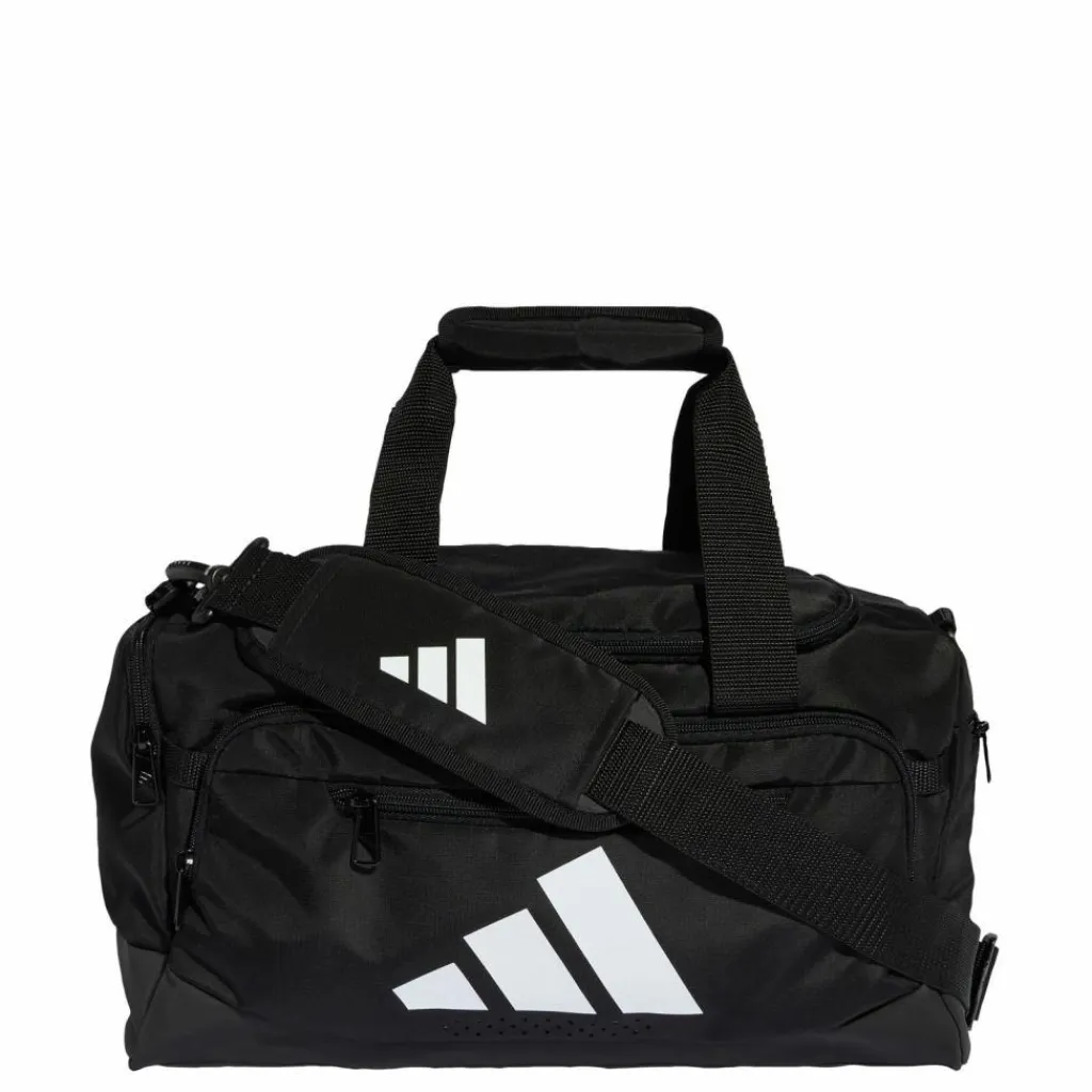 adidas Taschen|Taschen<· TRAINING DEFENDER DUFFLE BAG SEHR KLEIN Black / White