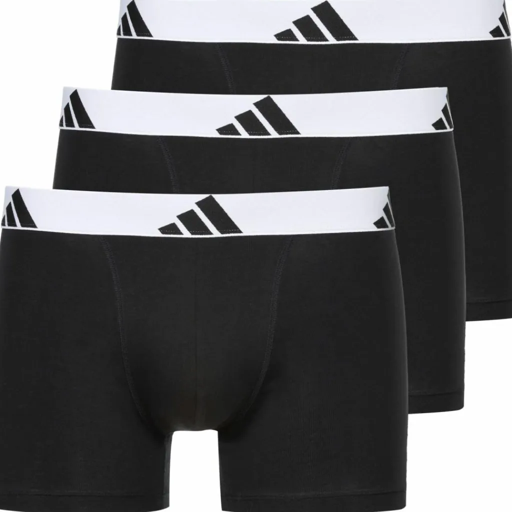 adidas Unterwäsche<· Trunk 3PK black-white