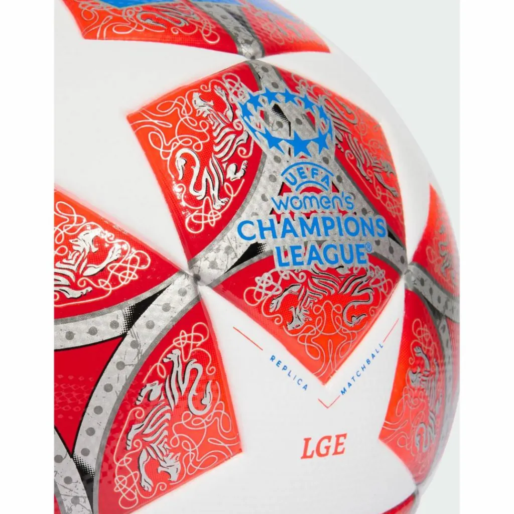adidas Bälle<· UEFA WOMENS CHAMPIONS LEAGUE LEAGUE BALL White / Scarlet