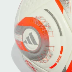 adidas Bälle<· UEFA Women's EURO25™ Final Pro Ball White / Silver Metallic / Multi / Lucid Lemon