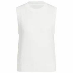 adidas Tops & Tanks<· Ultimate365 Knit Tour Pullunder White