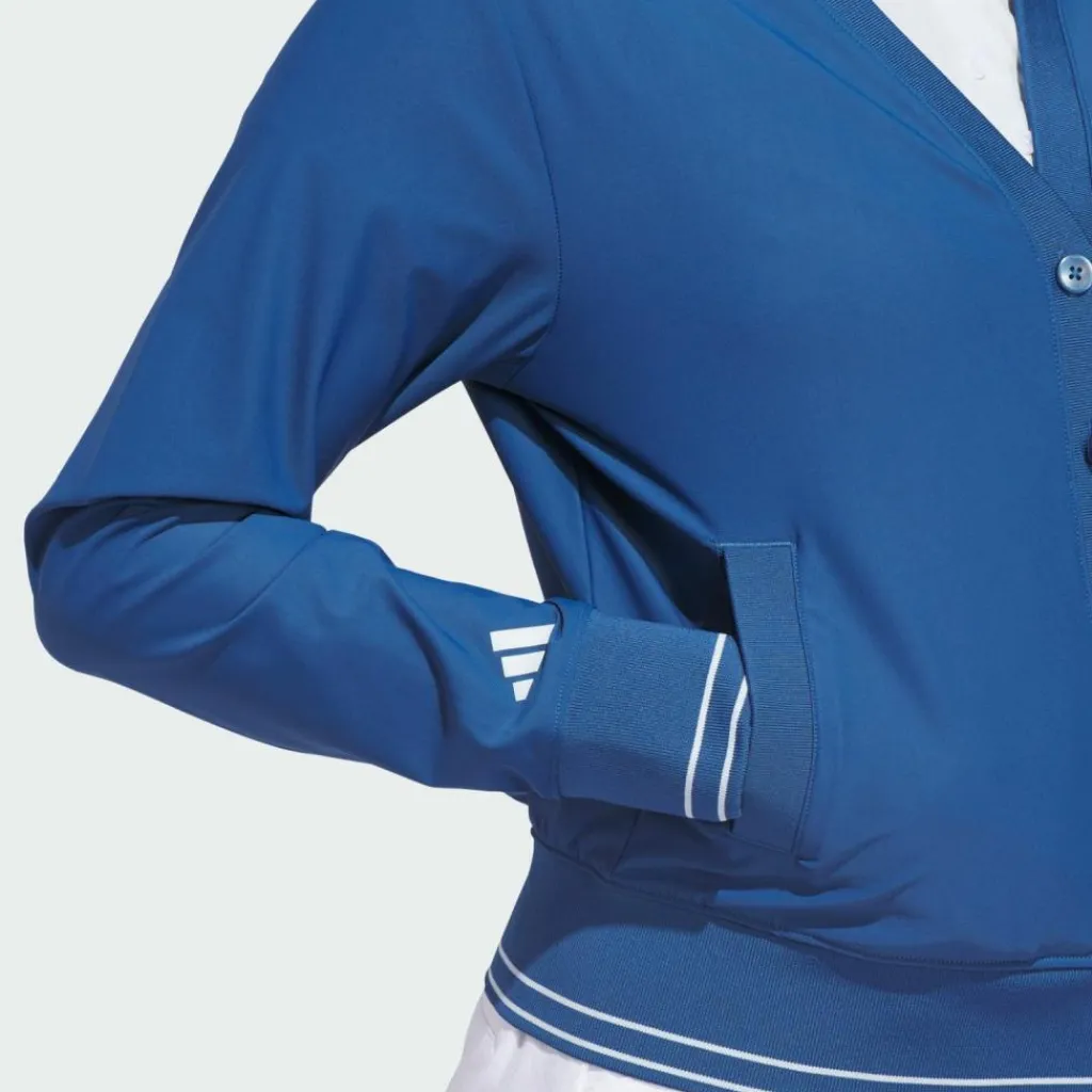 adidas Pullover & Sweats<· ULTIMATE365 TOUR CARDIGAN Dusky Petrol