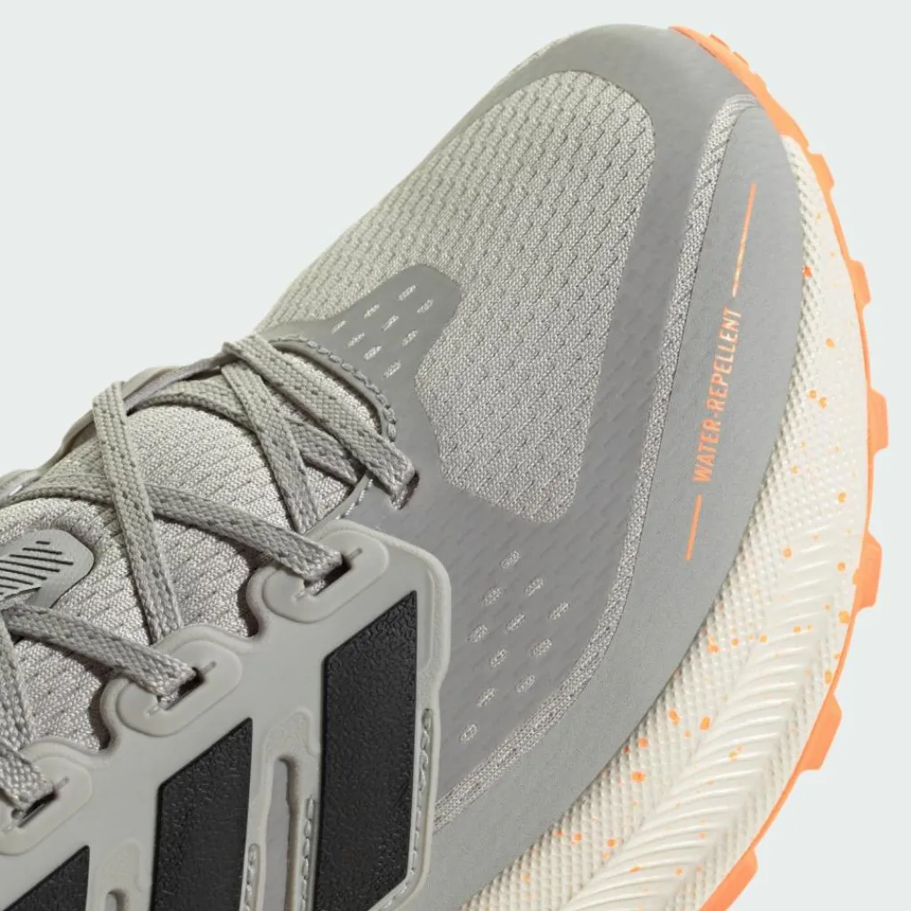 adidas Laufschuhe<· Ultrarun 5 TR Laufschuh Grey Two / Core Black / Beam Orange