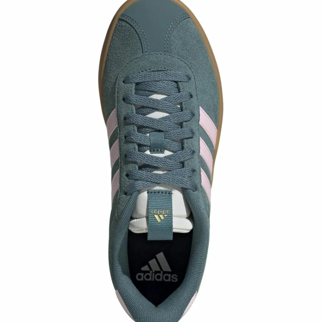 adidas Streetwear|Sneaker<· VL COURT 3.0 preloved teal-clear pink-gold metallic