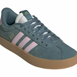 adidas Streetwear|Sneaker<· VL COURT 3.0 preloved teal-clear pink-gold metallic