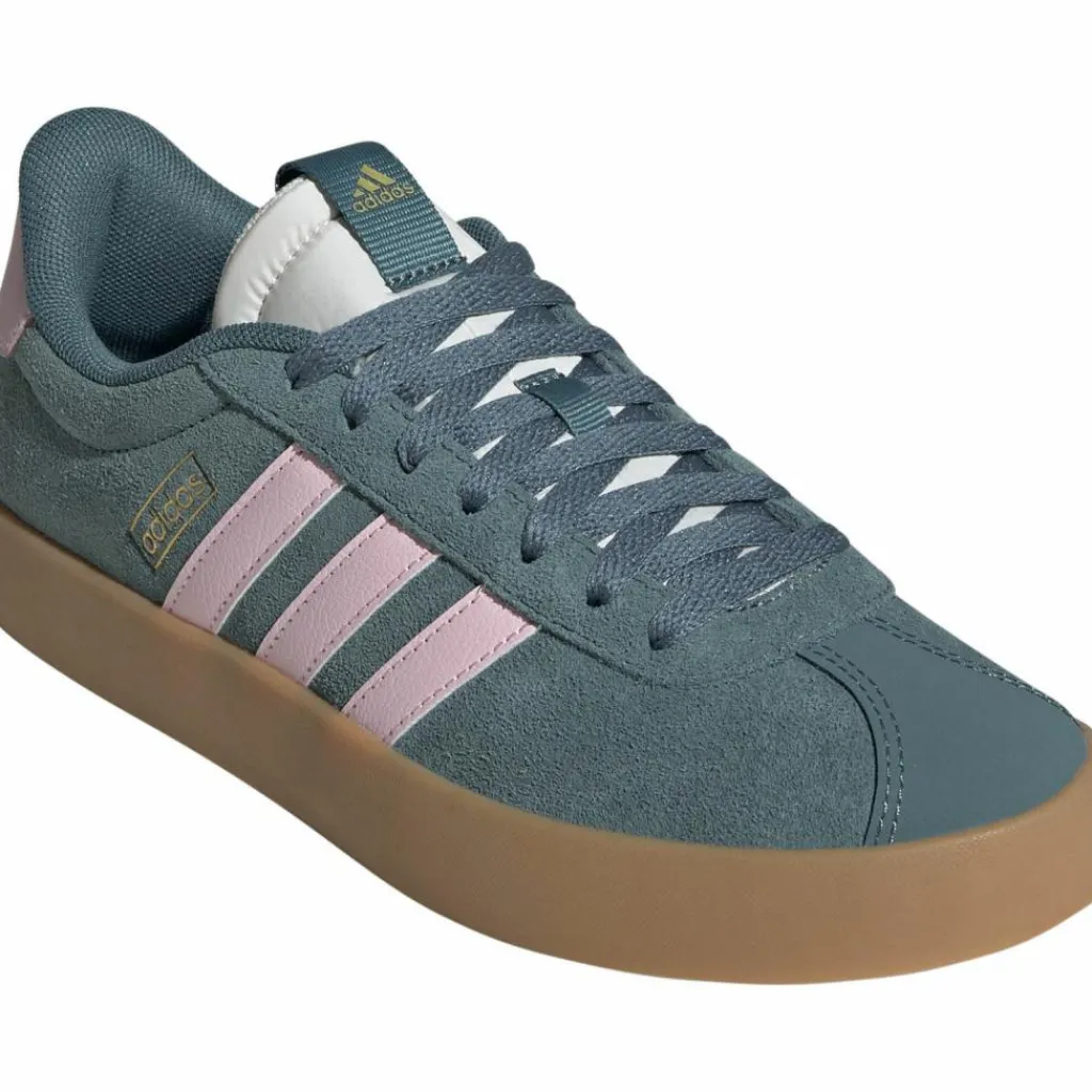 adidas Streetwear|Sneaker<· VL COURT 3.0 preloved teal-clear pink-gold metallic