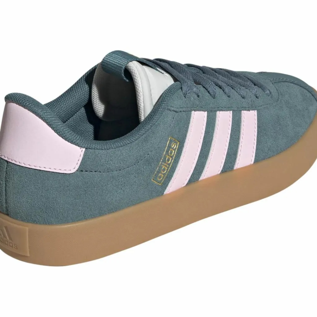 adidas Streetwear|Sneaker<· VL COURT 3.0 preloved teal-clear pink-gold metallic