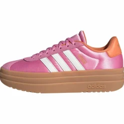 adidas Sneaker<· VL Court Bold Schuhe für Kinder und Bliss Pink / Off White / Dusky Orange