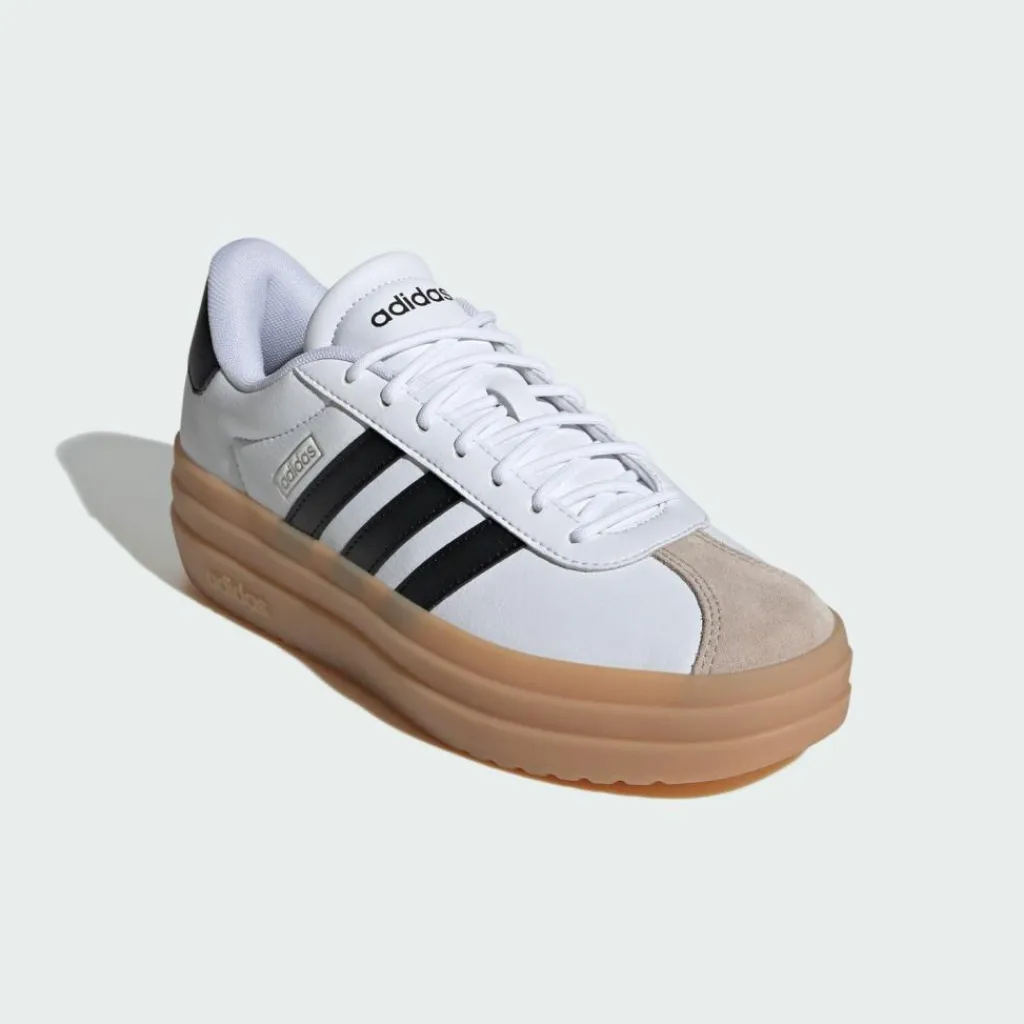 adidas Fitnessschuhe<· VL Court Bold Schuh Cloud White / Core Black / Wonder Beige