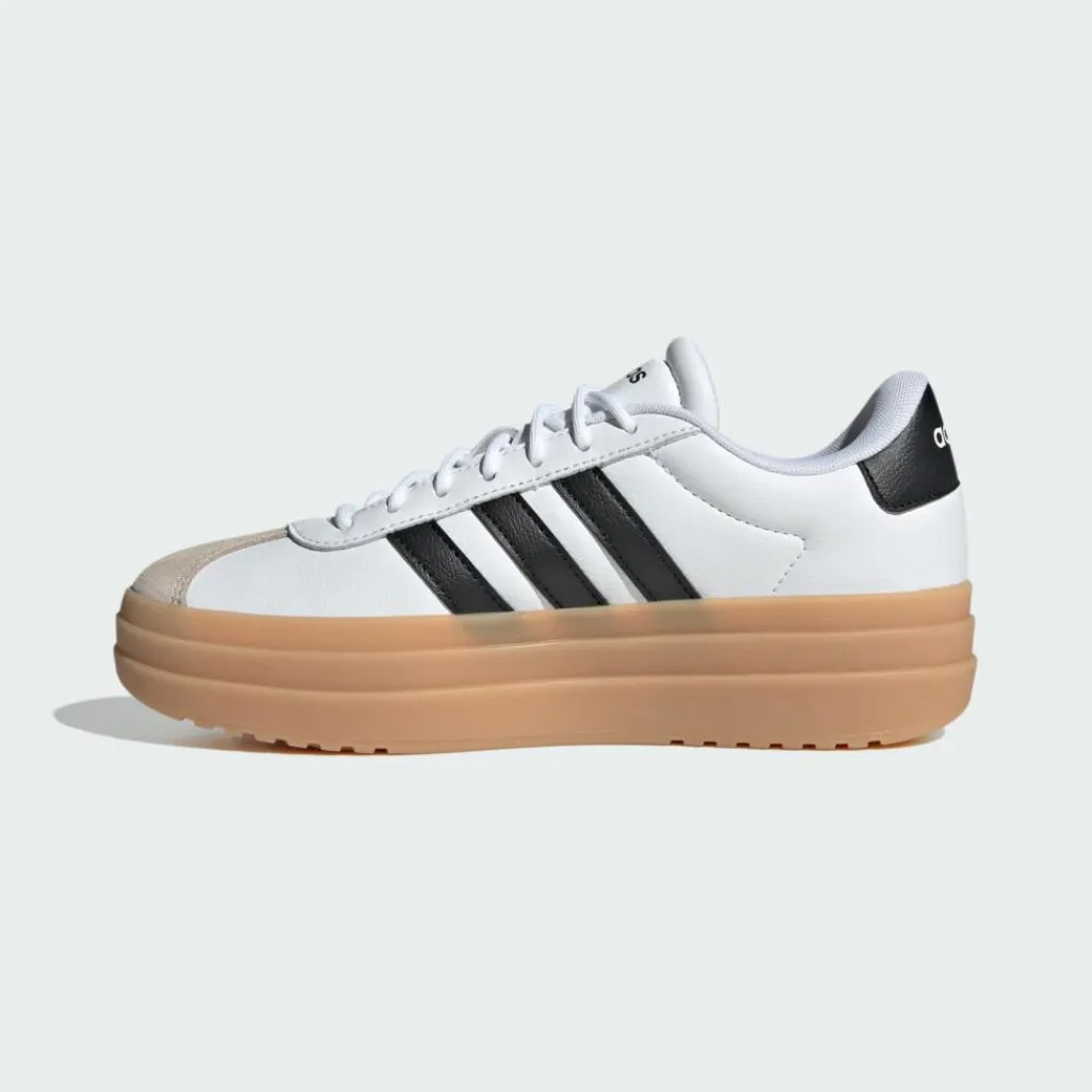 adidas Fitnessschuhe<· VL Court Bold Schuh Cloud White / Core Black / Wonder Beige