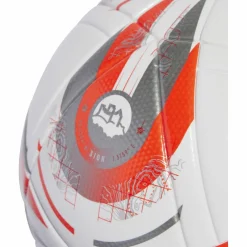 adidas Bälle<· W EURO25 LGE F white-silvmt-luclem