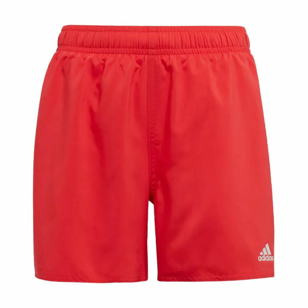 adidas Schwimmen<· Water-Reactive Kids Badeshorts Semi Lucid Red / White