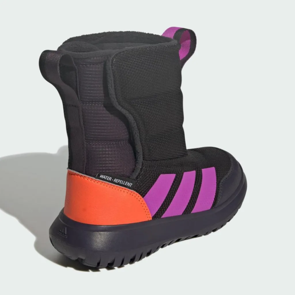 adidas Sneaker<· Winterplay Schuhe Kids Core Black / Purple Burst / Impact Orange