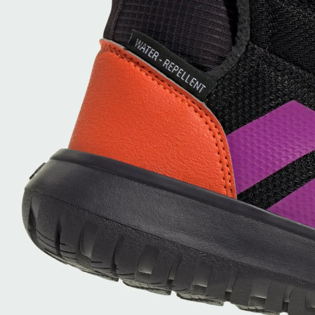 adidas Sneaker<· Winterplay Schuhe Kids Core Black / Purple Burst / Impact Orange