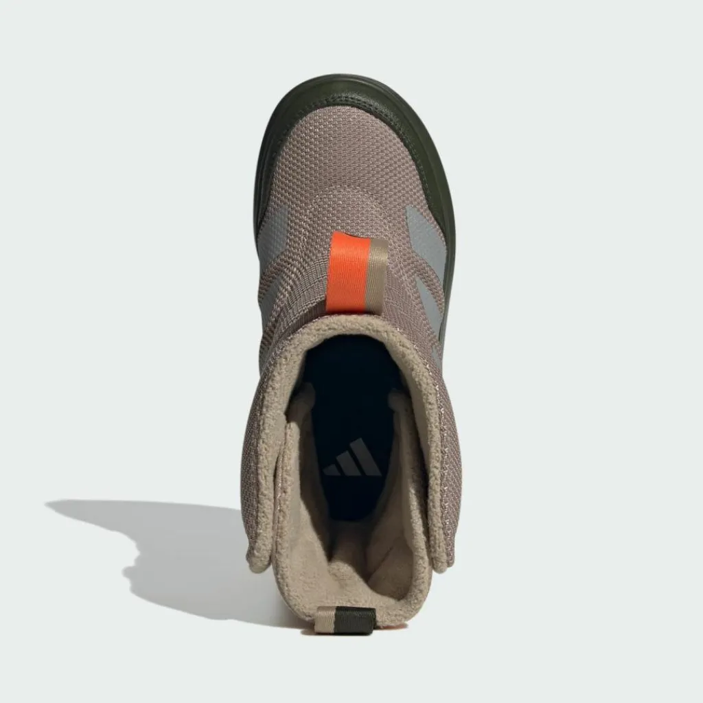 adidas Sneaker<· Winterplay Schuhe Kids Blanch Cargo / Matte Silver / Semi Impact Orange