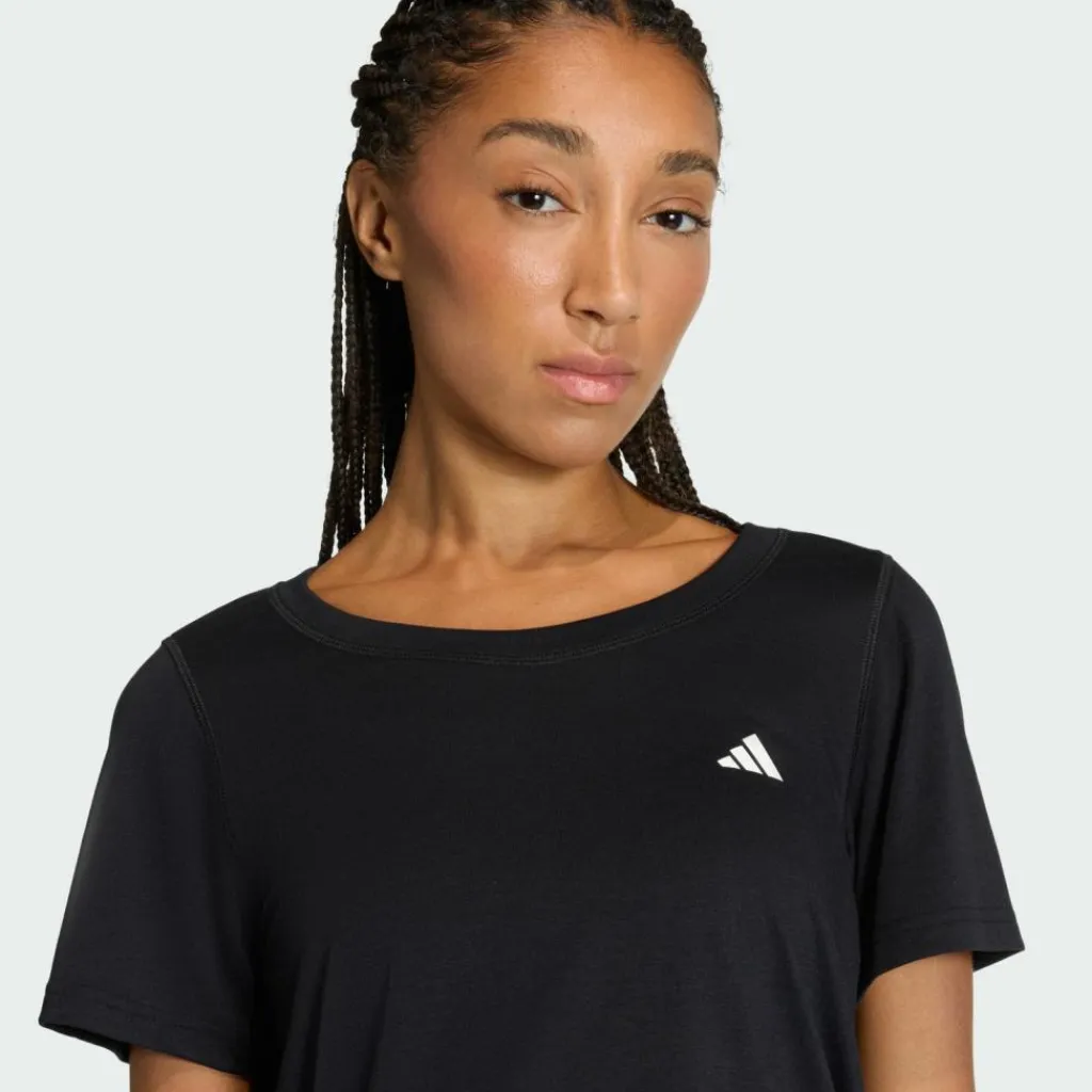 Outlet · Workout Essentials T-Shirt mit tiefem Damen Training|Shirts