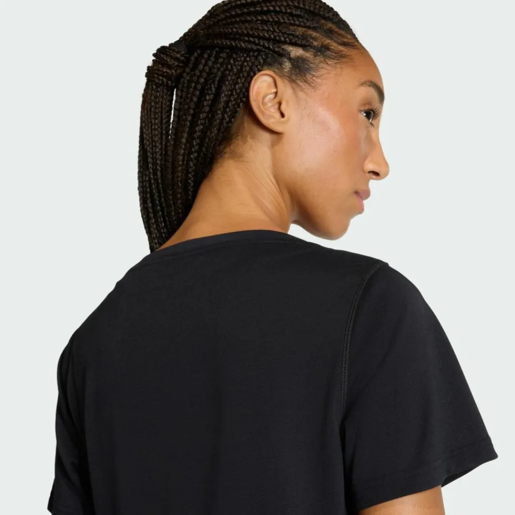 Outlet · Workout Essentials T-Shirt mit tiefem Damen Training|Shirts