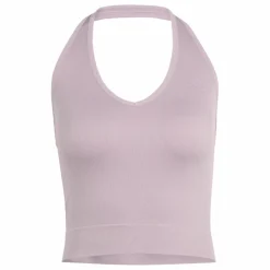 adidas Tops & Tanks<· Workout Essentials Knit Neckholder Preloved Fig