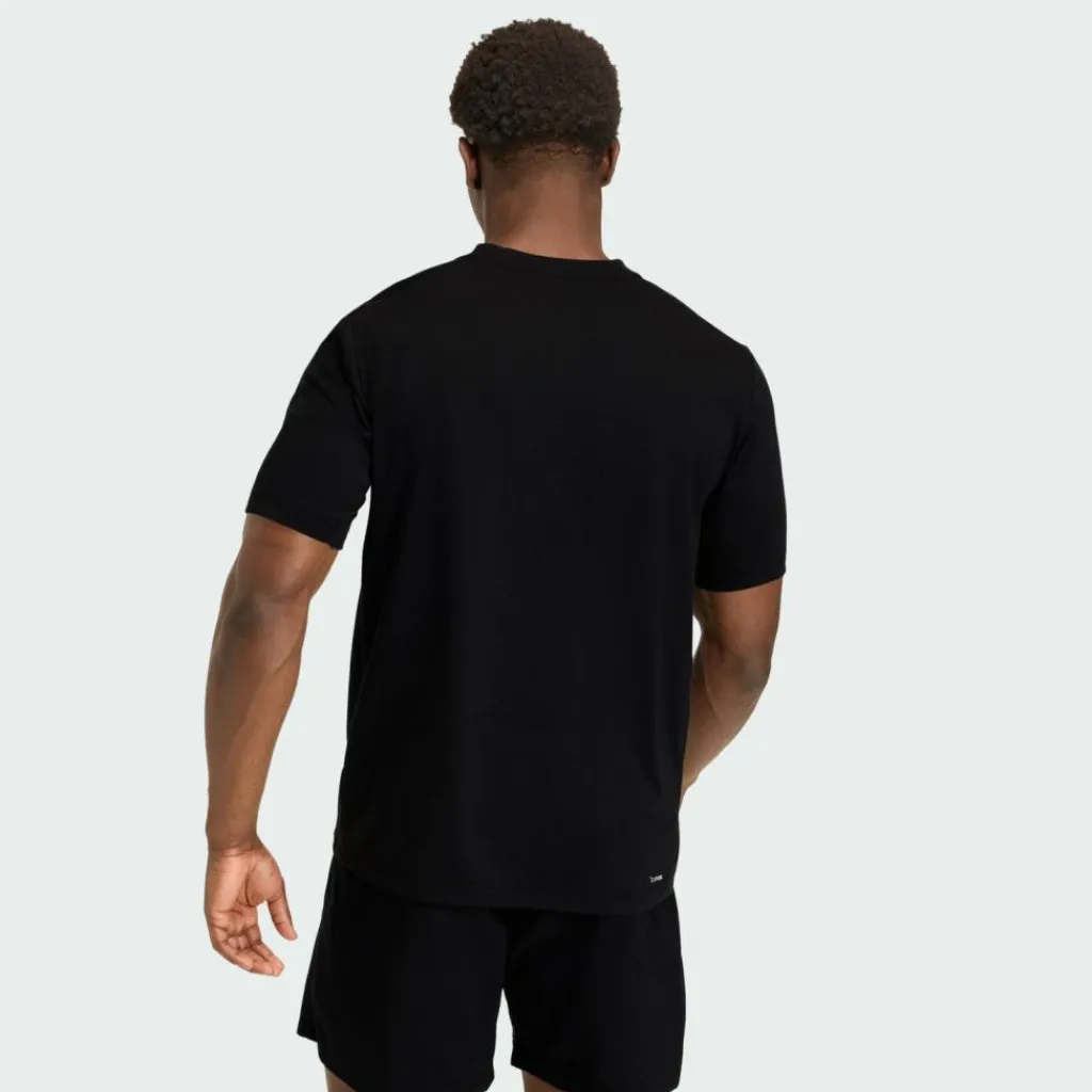 adidas Shirts<· WORKOUT ESSENTIALS FEELREADY T-SHIRT Black