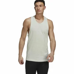 adidas Tops & Tanks<· Yoga linen green