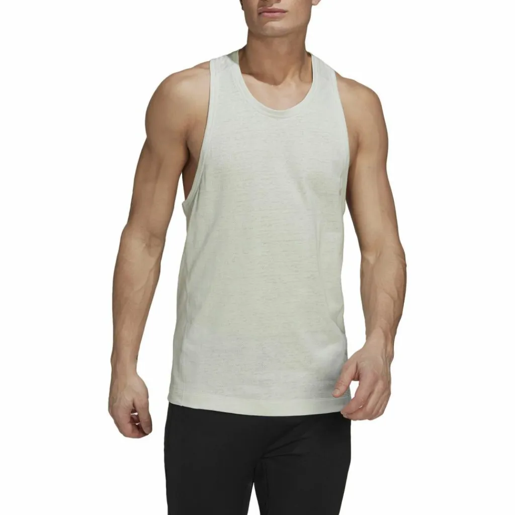 adidas Tops & Tanks<· Yoga linen green