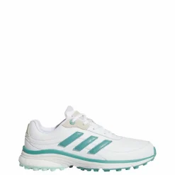 adidas Multifunktionsschuhe<· Zoysia Spikeless Golfschuh Cloud White / Powder Teal / Semi Flash Aqua