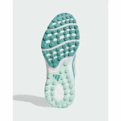 adidas Multifunktionsschuhe<· Zoysia Spikeless Golfschuh Cloud White / Powder Teal / Semi Flash Aqua