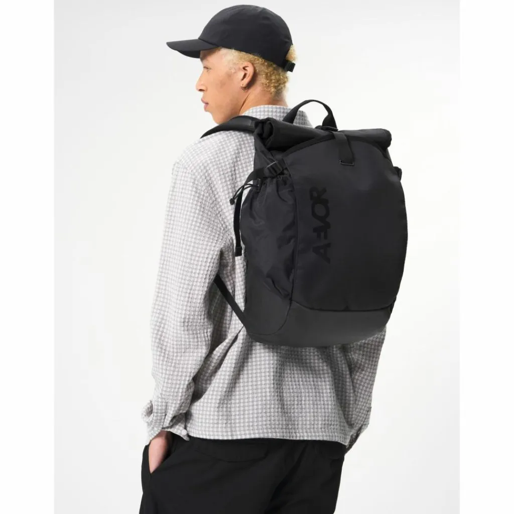 AEVOR Streetwear|Streetwear<· Rucksack Rollpack Proof proof black