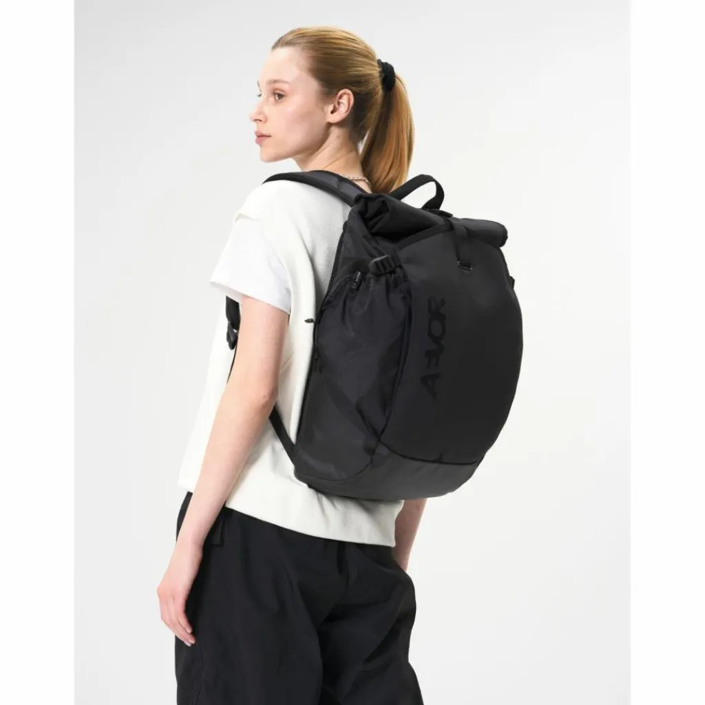 AEVOR Streetwear|Streetwear<· Rucksack Rollpack Proof proof black