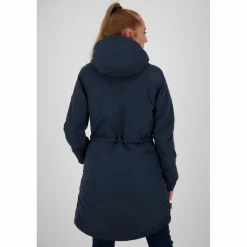 ALIFE AND KICKIN Winterjacken<· CHARLOTTE II COAT navy