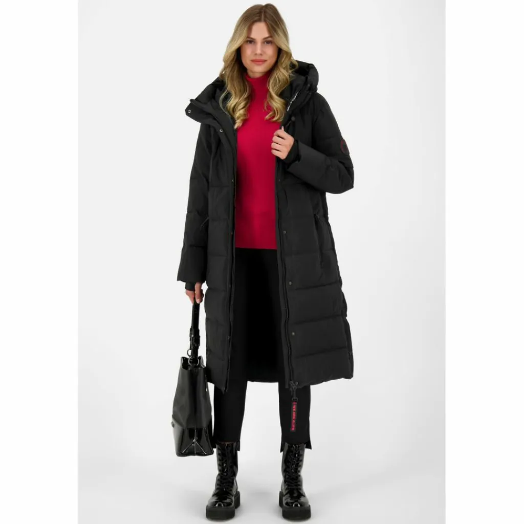 ALIFE AND KICKIN Winterjacken<· KATIA STEPPMANTEL black