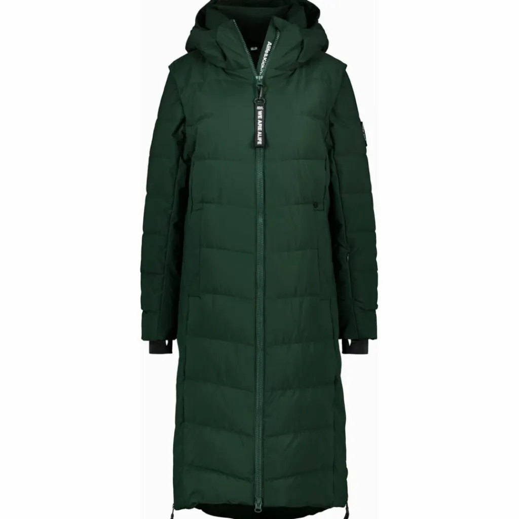 ALIFE AND KICKIN Mäntel|Winterjacken<· NELLIE STEPPMANTEL green
