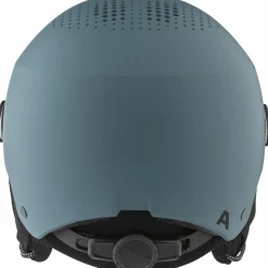 ALPINA Skihelme|Schutzausrüstung<· Arber Visor Q-Lite dirt-blue matt