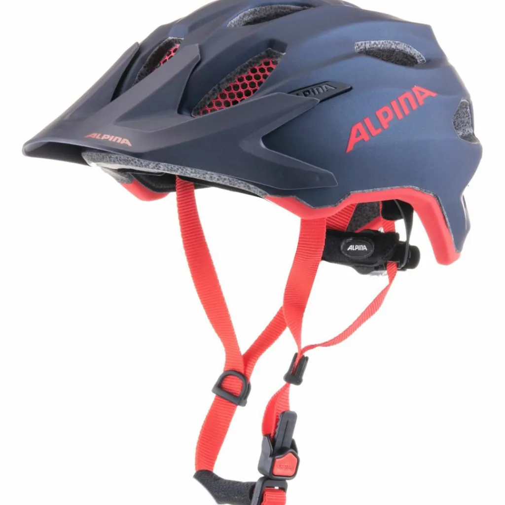 ALPINA Fahrradhelme|Radsport<· CARAPAX JR. indigo matt
