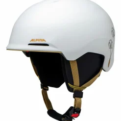 ALPINA Skihelme<· CARNIA white-prosecco matt