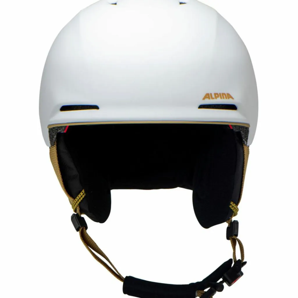 ALPINA Skihelme<· CARNIA white-prosecco matt