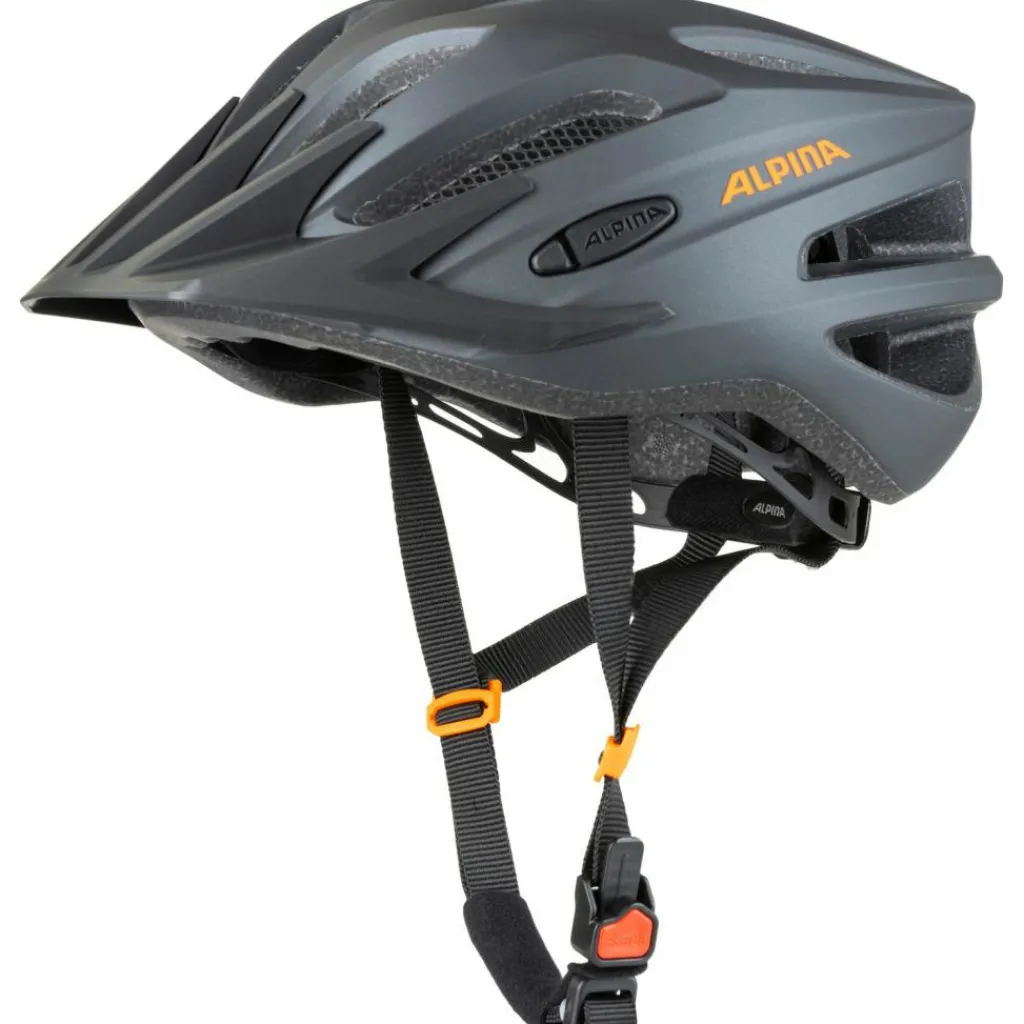 ALPINA Radsport|Fahrradhelme<· Tour 2.0 charcoal-orange matt