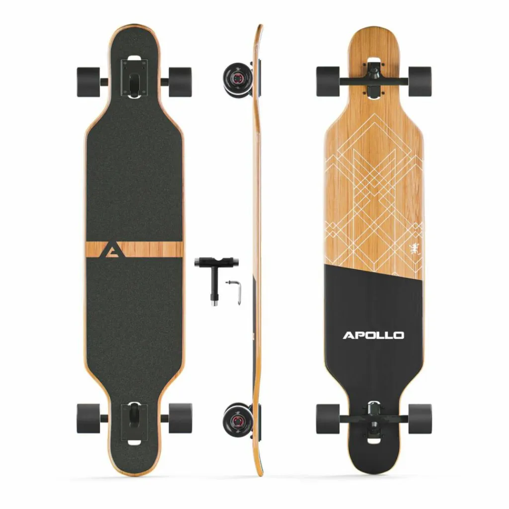 Apollo Skateboarding<· Black Bali Power Slide schwarz-weiß