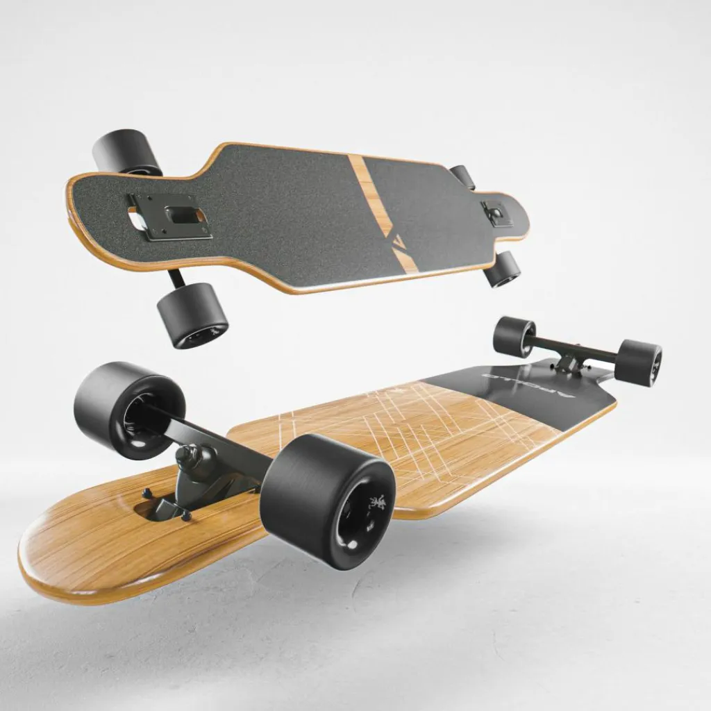 Apollo Skateboarding<· Black Bali Power Slide schwarz-weiß