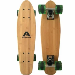 Apollo Skateboarding<· Classic Green 22 Zoll gr&uuml;n-holz