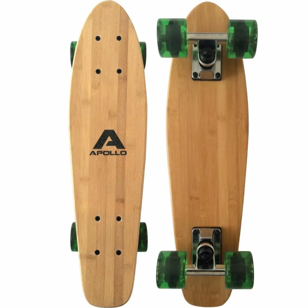 Apollo Skateboarding<· Classic Green 22 Zoll grün-holz