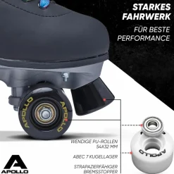 Apollo Inlineskating<· Classic Roller Retro rodeo-drive