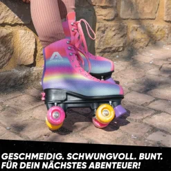 Apollo Inlineskating<· Classic Roller Retro dancingqueen-rainbow