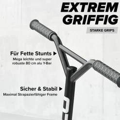 Apollo Skateboarding<· Genius Pro 4.0 schwarz-silber