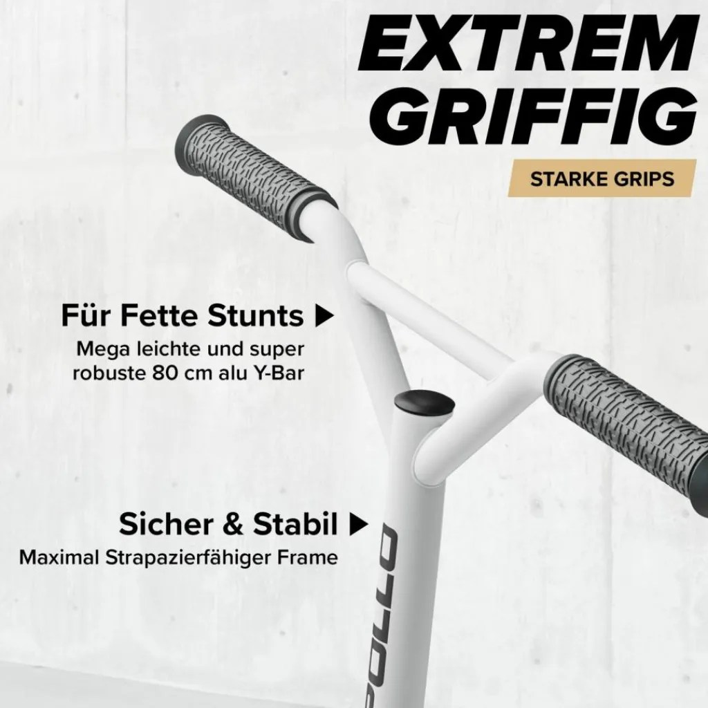Apollo Skateboarding<· Genius Pro 4.0 weiß-gold