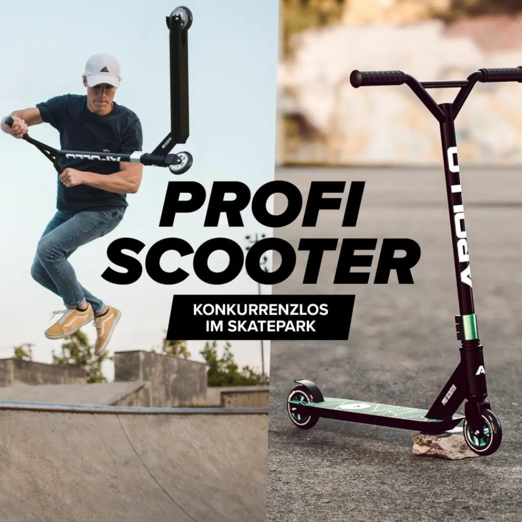 Apollo Skateboarding<· Genius Pro 4.0 schwarz-grün