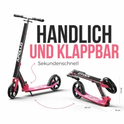 Apollo Skateboarding<· Phantom Pro pink-silber